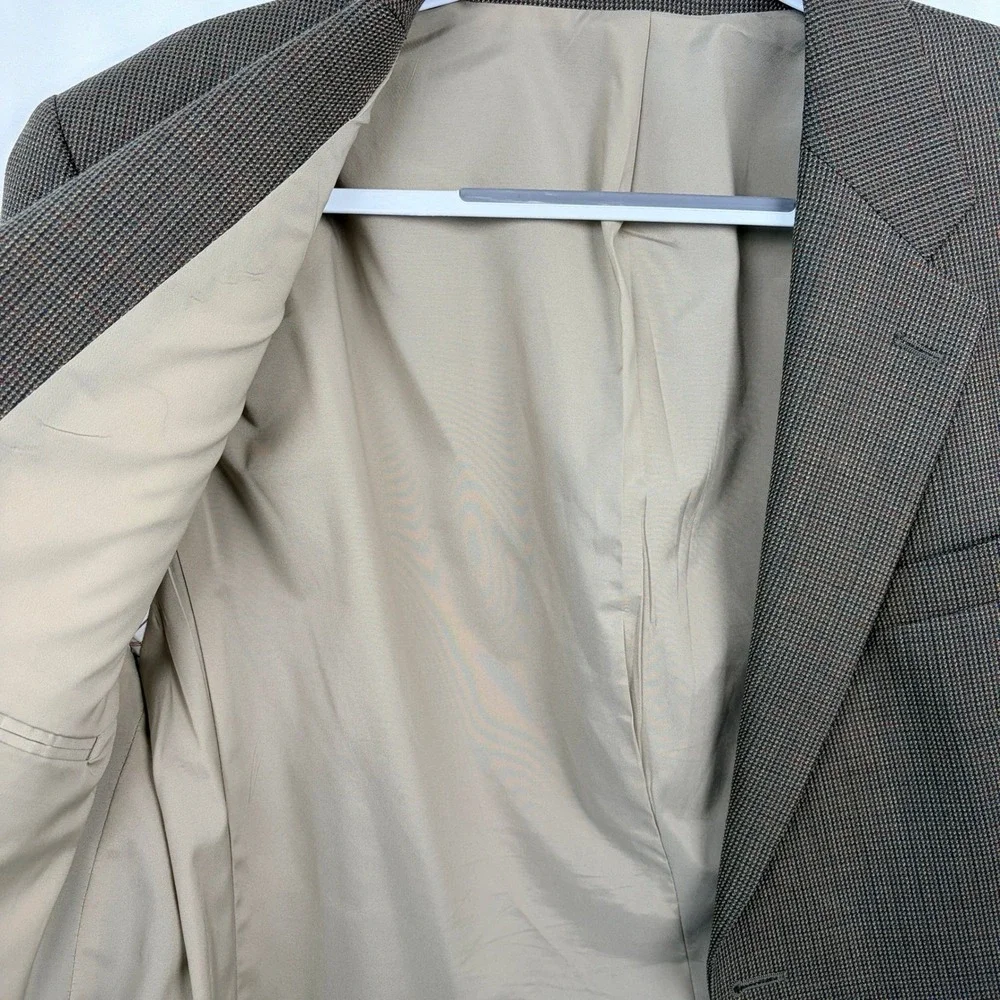 Lauren Ralph‎ Lauren Blazer 44R Brown Wool Excellent